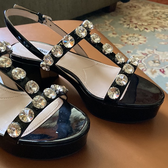 MIU MIU platform sandals - Picture 7 of 13